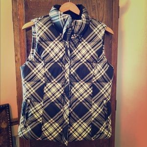 Eddie Bauer Premium Goose Down Vest (size M). EUC.